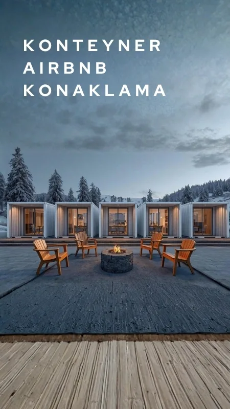 Konteyner ev görseli